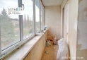 балкон из ванной и спальни